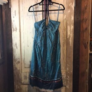 Womens dress by Cynthia Steffe, sequins, blue, 10